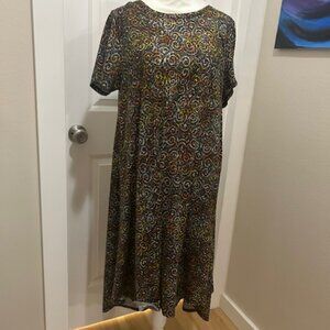 LuLaRoe Mid Calf Dress - M